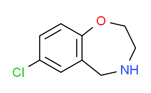 CAS No. 1042628-09-0, 7-chloro-2,3,4,5-tetrahydro-1,4-benzoxazepine