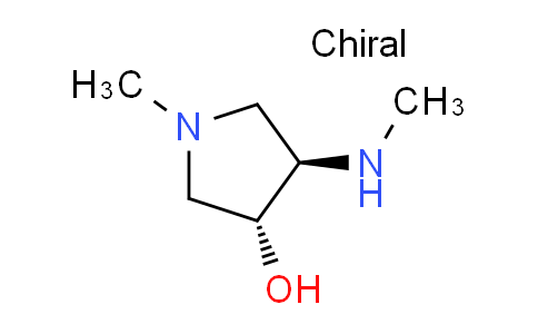 CAS No. 1212336-60-1, trans-1-methyl-4-(methylamino)-3-pyrrolidinol