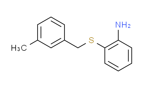 CAS No. 710967-01-4, 2-[(3-methylbenzyl)thio]aniline