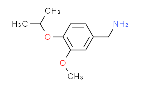 CAS No. 98799-37-2, (4-isopropoxy-3-methoxybenzyl)amine