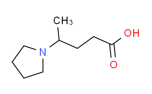 CAS No. 889940-05-0, 4-(1-pyrrolidinyl)pentanoic acid