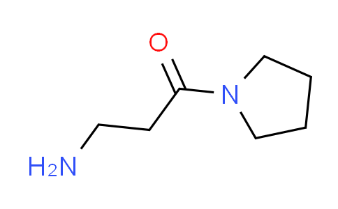 CAS No. 160687-46-7, 3-oxo-3-(1-pyrrolidinyl)-1-propanamine