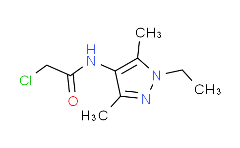 CAS No. 957500-72-0, 2-chloro-N-(1-ethyl-3,5-dimethyl-1H-pyrazol-4-yl)acetamide