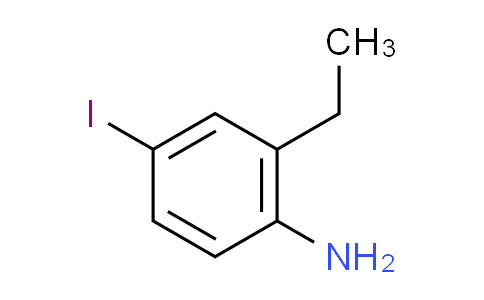 CAS No. 99471-67-7, (2-ethyl-4-iodophenyl)amine