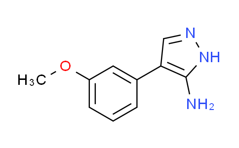 CAS No. 93690-16-5, 4-(3-methoxyphenyl)-1H-pyrazol-5-amine