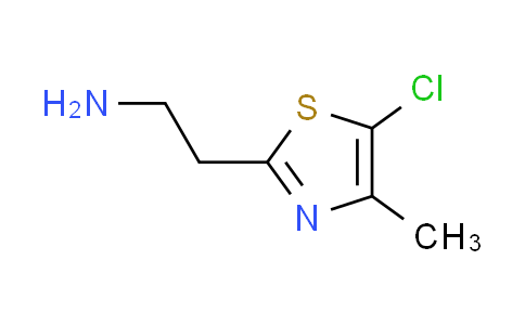 CAS No. 915924-00-4, 2-(5-chloro-4-methyl-1,3-thiazol-2-yl)ethanamine