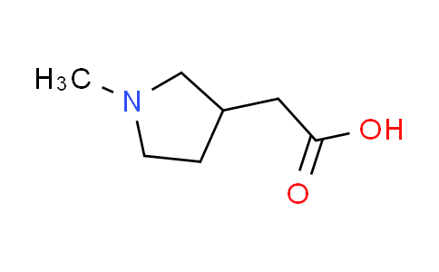 CAS No. 102014-77-7, (1-methyl-3-pyrrolidinyl)acetic acid