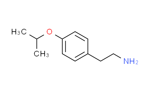 CAS No. 88655-02-1, 2-(4-isopropoxyphenyl)ethanamine