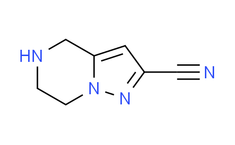 CAS No. 1208491-86-4, 4,5,6,7-tetrahydropyrazolo[1,5-a]pyrazine-2-carbonitrile