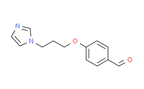 CAS No. 568594-04-7, 4-[3-(1H-imidazol-1-yl)propoxy]benzaldehyde
