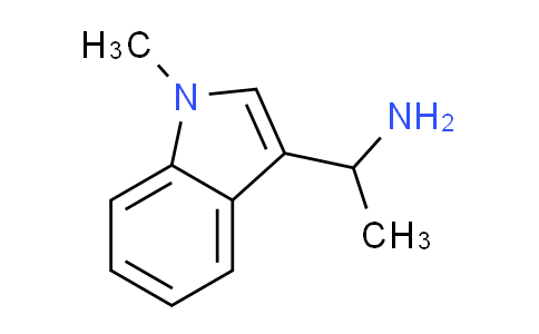 CAS No. 52971-31-0, 1-(1-methyl-1H-indol-3-yl)ethanamine