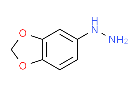 CAS No. 62646-09-7, 1,3-benzodioxol-5-ylhydrazine