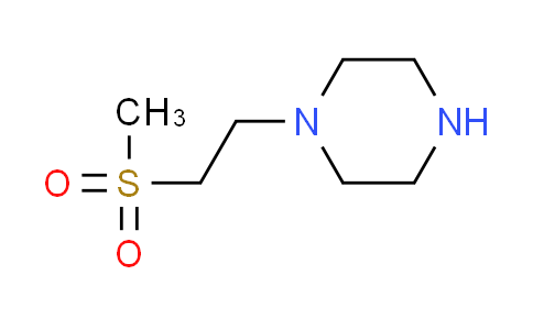 CAS No. 479065-30-0, 1-[2-(methylsulfonyl)ethyl]piperazine