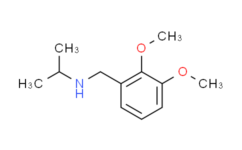 CAS No. 418773-88-3, (2,3-dimethoxybenzyl)isopropylamine