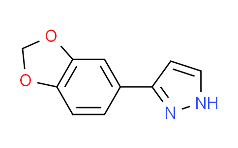 CAS No. 141791-06-2, 3-(1,3-benzodioxol-5-yl)-1H-pyrazole