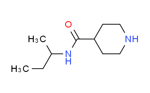 CAS No. 884497-62-5, N-(sec-butyl)piperidine-4-carboxamide