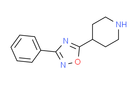 CAS No. 276236-96-5, 4-(3-phenyl-1,2,4-oxadiazol-5-yl)piperidine