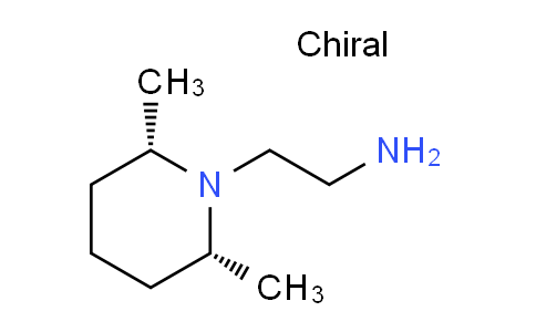 CAS No. 1788-35-8, 2-[cis-2,6-dimethyl-1-piperidinyl]ethanamine