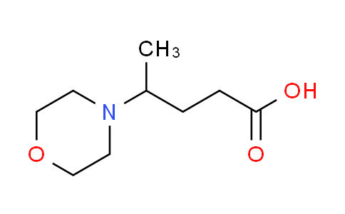 CAS No. 805180-10-3, 4-(4-morpholinyl)pentanoic acid