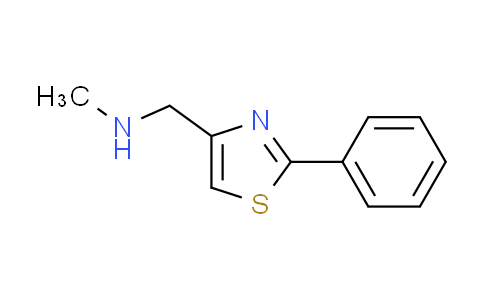 CAS No. 921101-66-8, N-methyl-1-(2-phenyl-1,3-thiazol-4-yl)methanamine