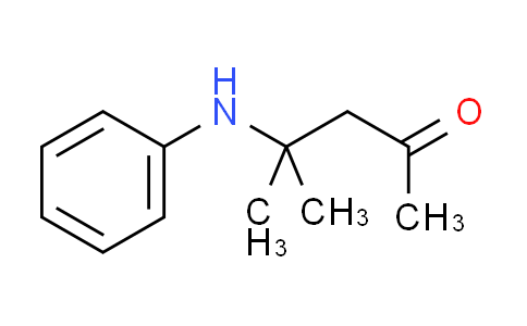CAS No. 88187-84-2, 4-anilino-4-methylpentan-2-one