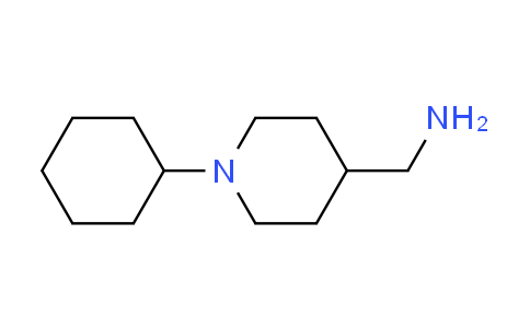 CAS No. 132740-53-5, 1-(1-cyclohexyl-4-piperidinyl)methanamine