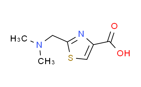 CAS No. 221323-50-8, 2-[(dimethylamino)methyl]-1,3-thiazole-4-carboxylic acid