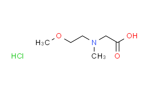 CAS No. 1638221-47-2, N-(2-methoxyethyl)-N-methylglycine hydrochloride