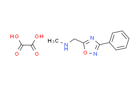 CAS No. 1638221-45-0, N-methyl-1-(3-phenyl-1,2,4-oxadiazol-5-yl)methanamine oxalate