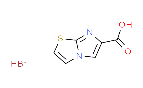 CAS No. 725234-39-9, imidazo[2,1-b][1,3]thiazole-6-carboxylic acid hydrobromide