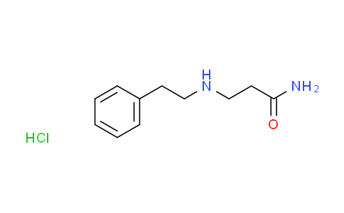 CAS No. 120034-99-3, N~3~-(2-phenylethyl)-beta-alaninamide hydrochloride