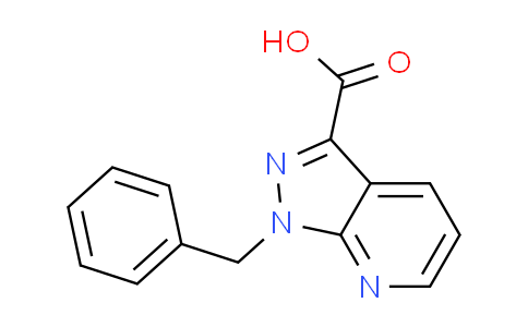 CAS No. 1185287-60-8, 1-benzyl-1H-pyrazolo[3,4-b]pyridine-3-carboxylic acid