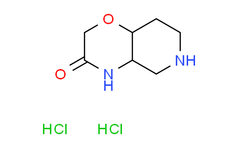 CAS No. 1909295-00-6, rac-(4aS,8aR)-hexahydro-2H-pyrido[4,3-b][1,4]oxazin-3(4H)-one dihydrochloride