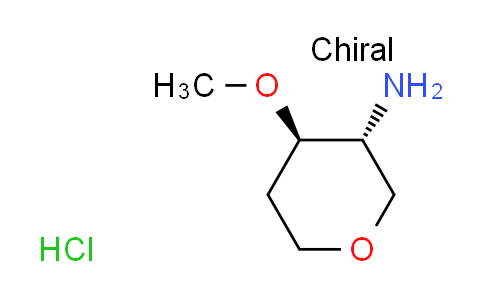 CAS No. 1657033-35-6, trans-4-methoxytetrahydro-2H-pyran-3-amine hydrochloride