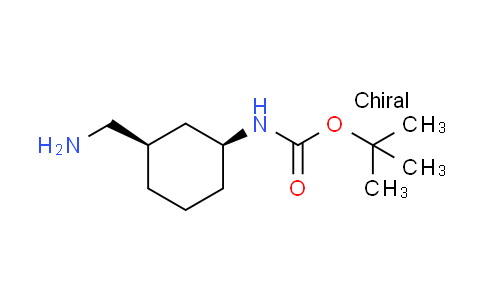 CAS No. 347186-41-8, tert-butyl [cis-3-(aminomethyl)cyclohexyl]carbamate