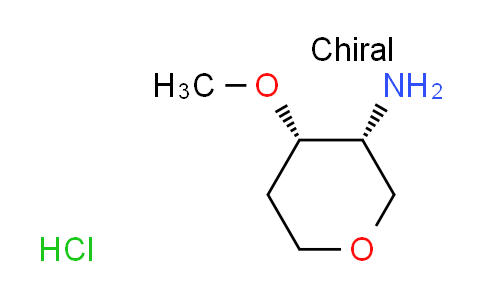 CAS No. 1657033-45-8, cis-4-methoxytetrahydro-2H-pyran-3-amine hydrochloride