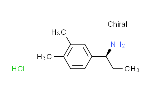 CAS No. 1777812-71-1, [(1S)-1-(3,4-dimethylphenyl)propyl]amine hydrochloride