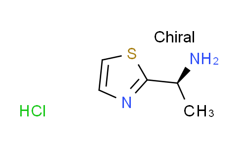 CAS No. 623143-42-0, [(1S)-1-(1,3-thiazol-2-yl)ethyl]amine hydrochloride
