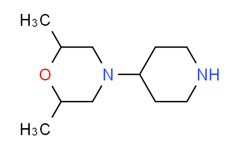 CAS No. 551923-15-0, 2,6-dimethyl-4-(4-piperidinyl)morpholine
