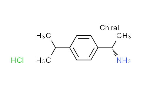 CAS No. 222737-88-4, [(1S)-1-(4-isopropylphenyl)ethyl]amine hydrochloride