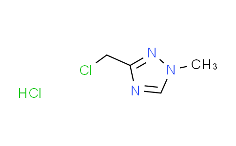 CAS No. 135206-76-7, 3-(chloromethyl)-1-methyl-1H-1,2,4-triazole hydrochloride