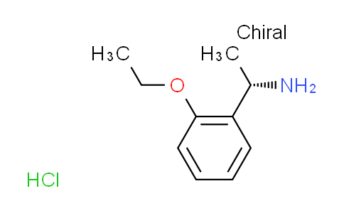 CAS No. 1777812-69-7, [(1S)-1-(2-ethoxyphenyl)ethyl]amine hydrochloride