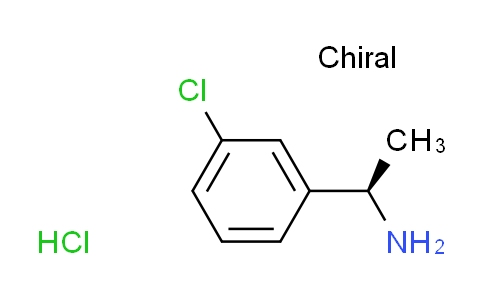 CAS No. 1167414-90-5, [(1R)-1-(3-chlorophenyl)ethyl]amine hydrochloride