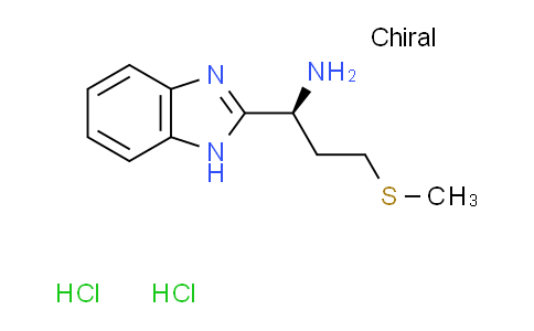 CAS No. 1327027-34-8, [(1S)-1-(1H-benzimidazol-2-yl)-3-(methylthio)propyl]amine dihydrochloride