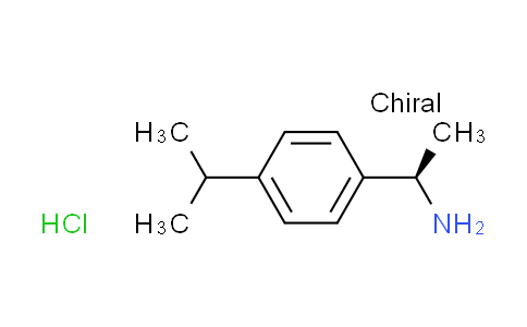 CAS No. 856646-05-4, [(1R)-1-(4-isopropylphenyl)ethyl]amine hydrochloride