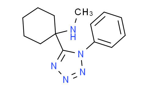 CAS No. 400746-92-1, N-methyl-1-(1-phenyl-1H-tetrazol-5-yl)cyclohexanamine