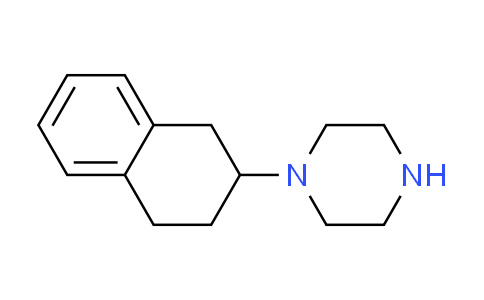 CAS No. 1900-04-5, 1-(1,2,3,4-tetrahydronaphthalen-2-yl)piperazine