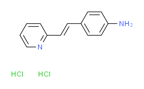 CAS No. 1519-07-9, {4-[(E)-2-(2-pyridinyl)vinyl]phenyl}amine dihydrochloride