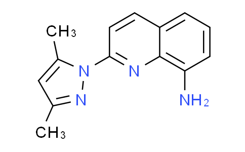 CAS No. 356522-39-9, 2-(3,5-dimethyl-1H-pyrazol-1-yl)quinolin-8-amine