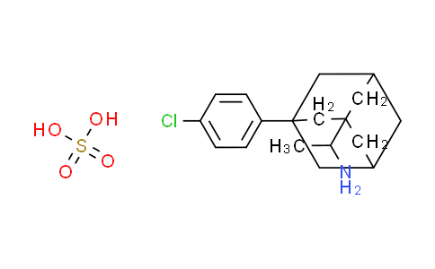 CAS No. 1609406-84-9, {1-[3-(4-chlorophenyl)-1-adamantyl]ethyl}amine sulfate
